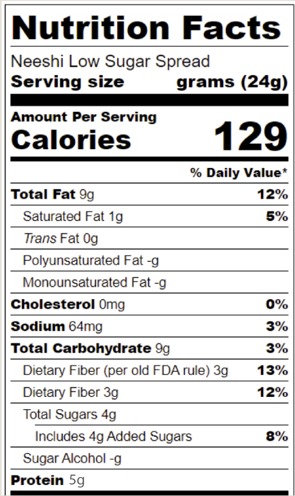 Dark Cacao Low Sugar Spread